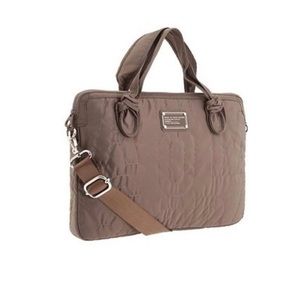 Marc by Marc Jacobs Nylon Computer Case Taupe
